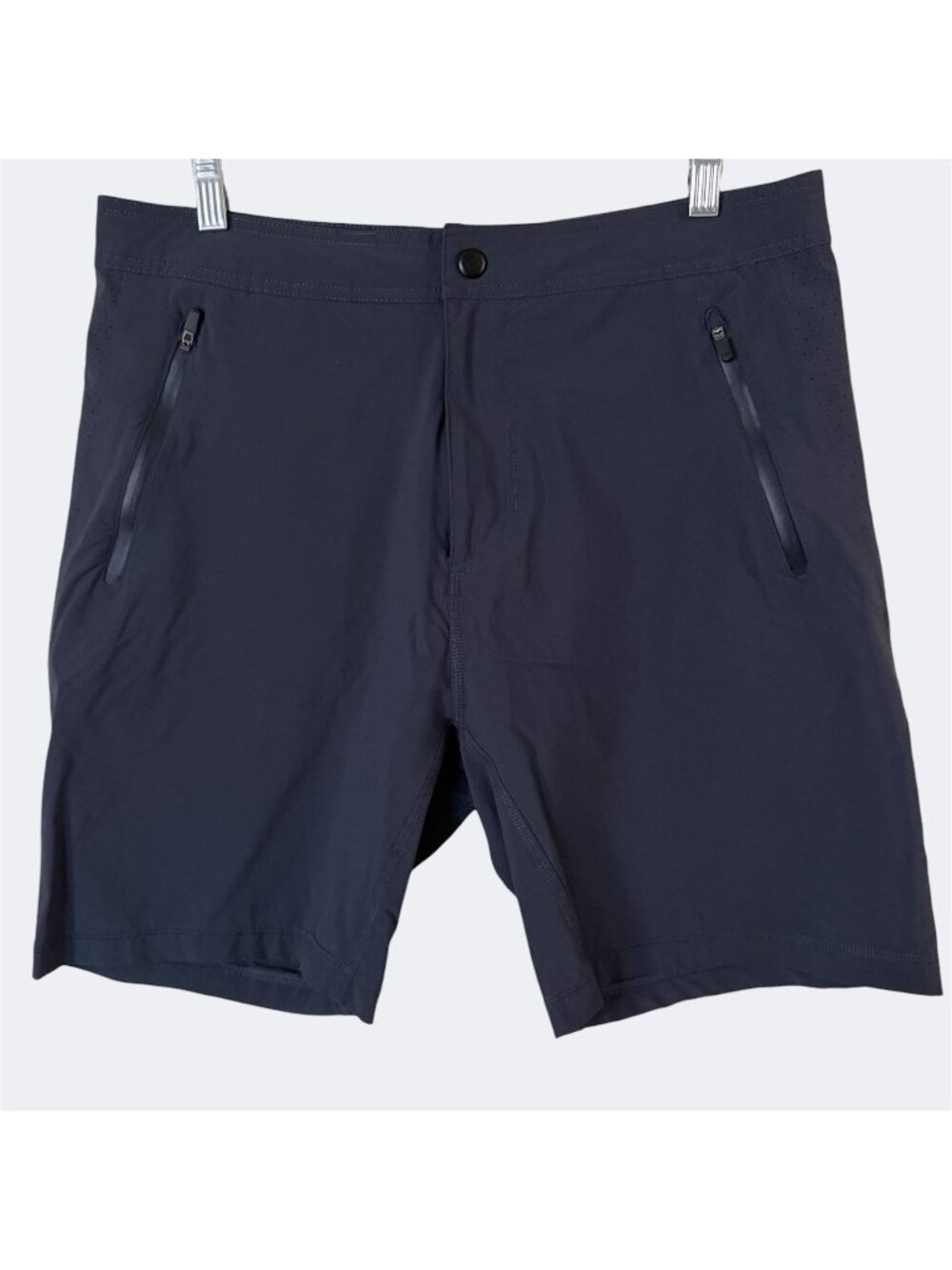Mack Weldon Stratus Active Short Blue Men's Size Large Performance Athletic Gym